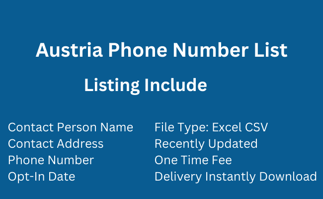 Austria Phone Number