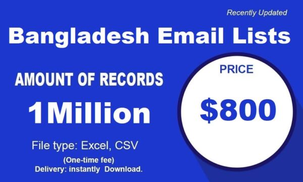 Bangladesh Specific Special Email Datas