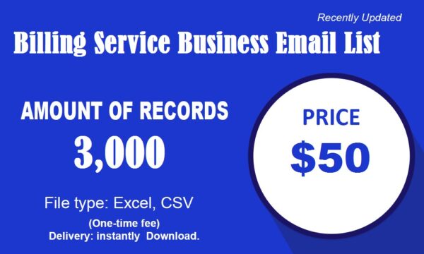 Billing Service Specific Special Email Data