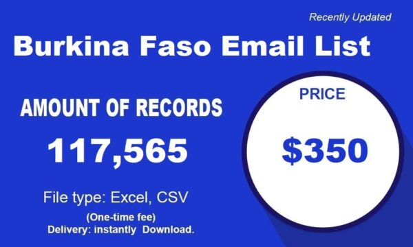 Burkina Faso Specific Special Email Data