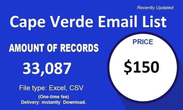 Cape- Verde Specific Special Email Data