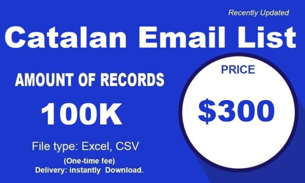 Catalan Specific Special Email Data