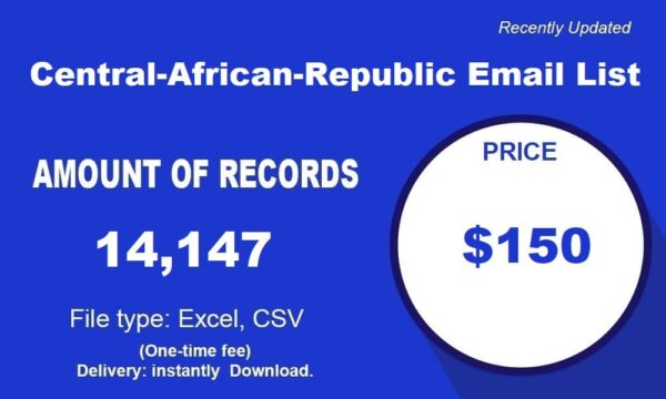 Central-African-Republic Specific Special Email Data