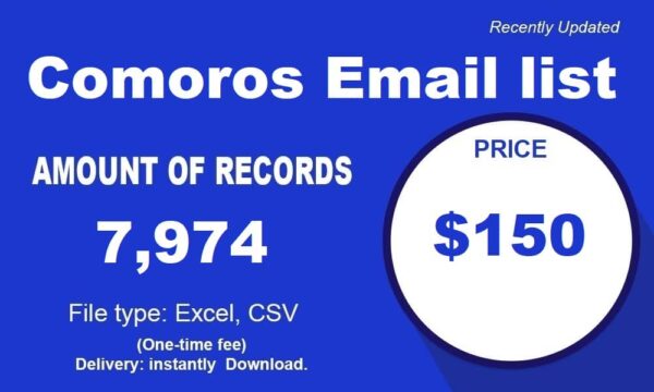 Comoros Specific Special Email Data