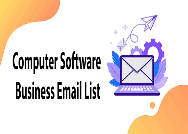 Computer Software Specific Special Email Data