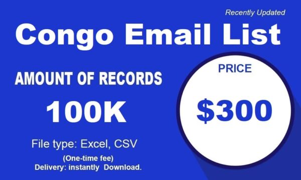 Congo Specific Special Email Data