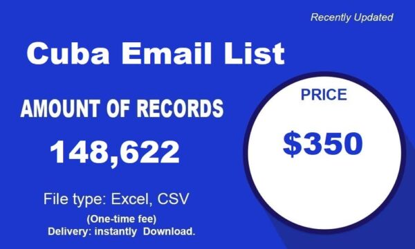 Cuba Specific Special Email Data