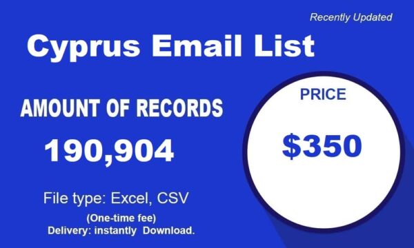 Cyprus Specific Special Email Data