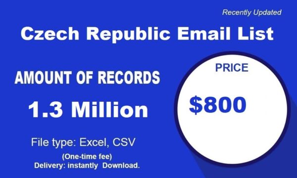 Czech-Republic Specific Special Email Data