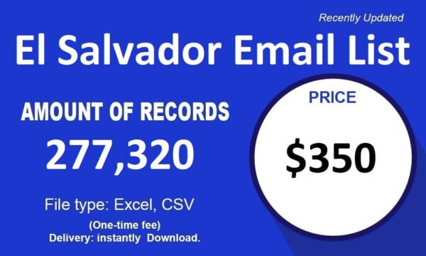 El-Salvador Specific Special Email Data