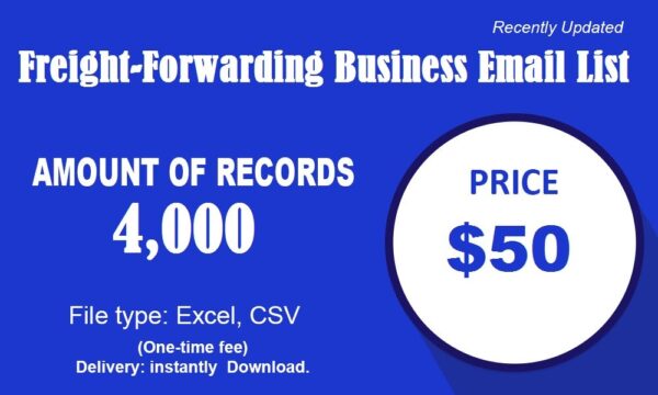 Freight-Forwarding Specific Special Email Data