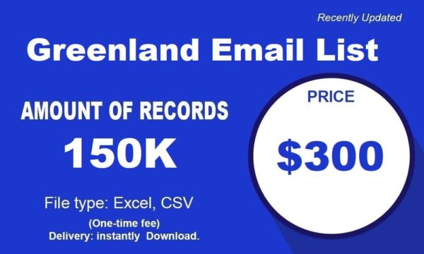 Greenland Specific Special Email Data