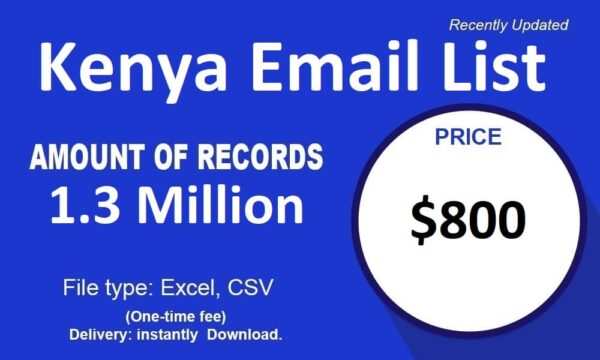 Kenya Specific Special Email Data