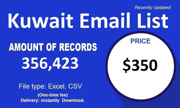 Kuwait Specific Special Email Data