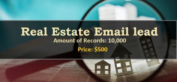 Real Estate Specific Special Email Data