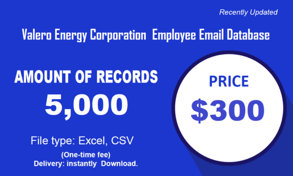 Valero Energy Corporation Employee Specific Special Email Data